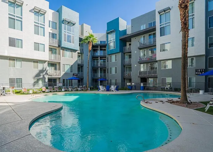 Apartment Stylish Studio-1br 1ba, Pool, Gym, Free Parking, Game Room, Ev Tempe